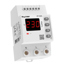 Реле напруги DigiTOP VP-40А (3 модулі, базовий функціонал)